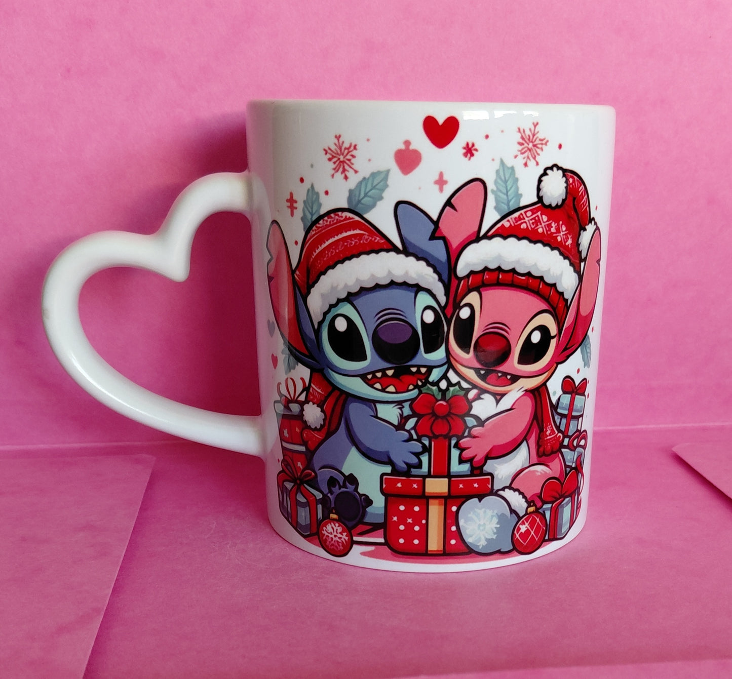 Mug Stitch et Angel de Noël
