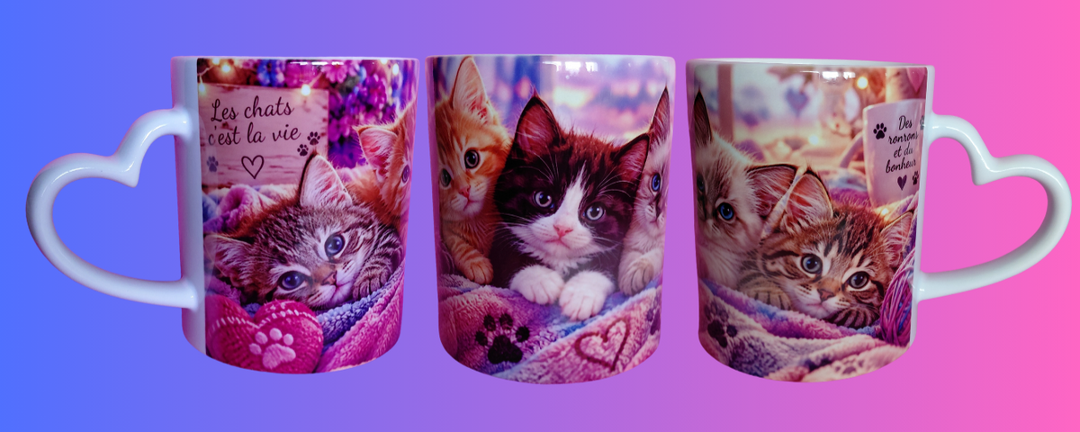 Mug petits chats
