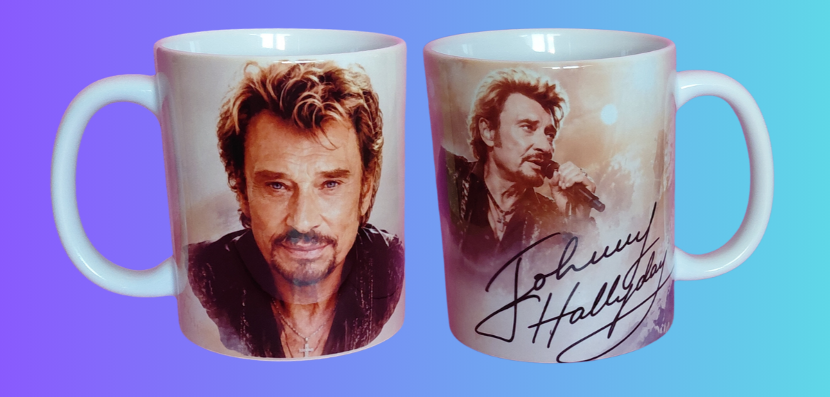 Mug Johnny Hallyday
