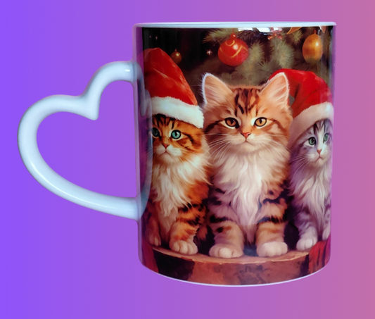 Mug chats de noël