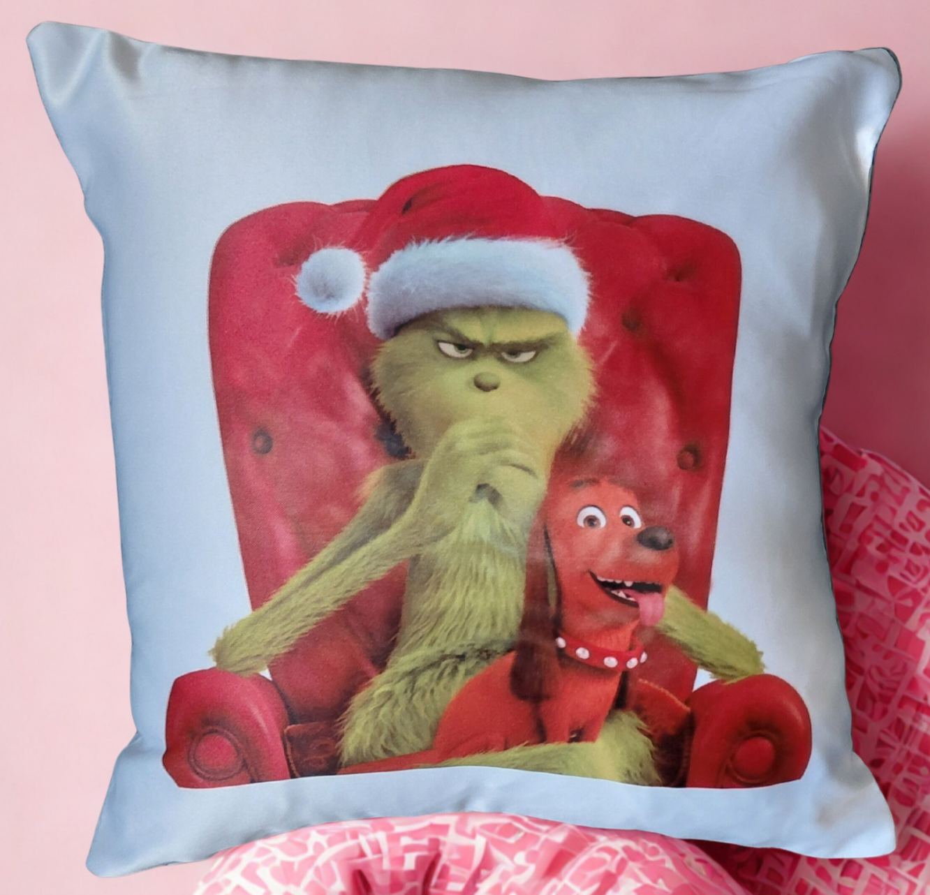Housse de coussin Grinch