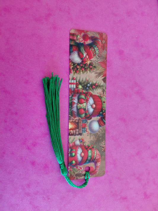 Marque page Gnomes de Noël