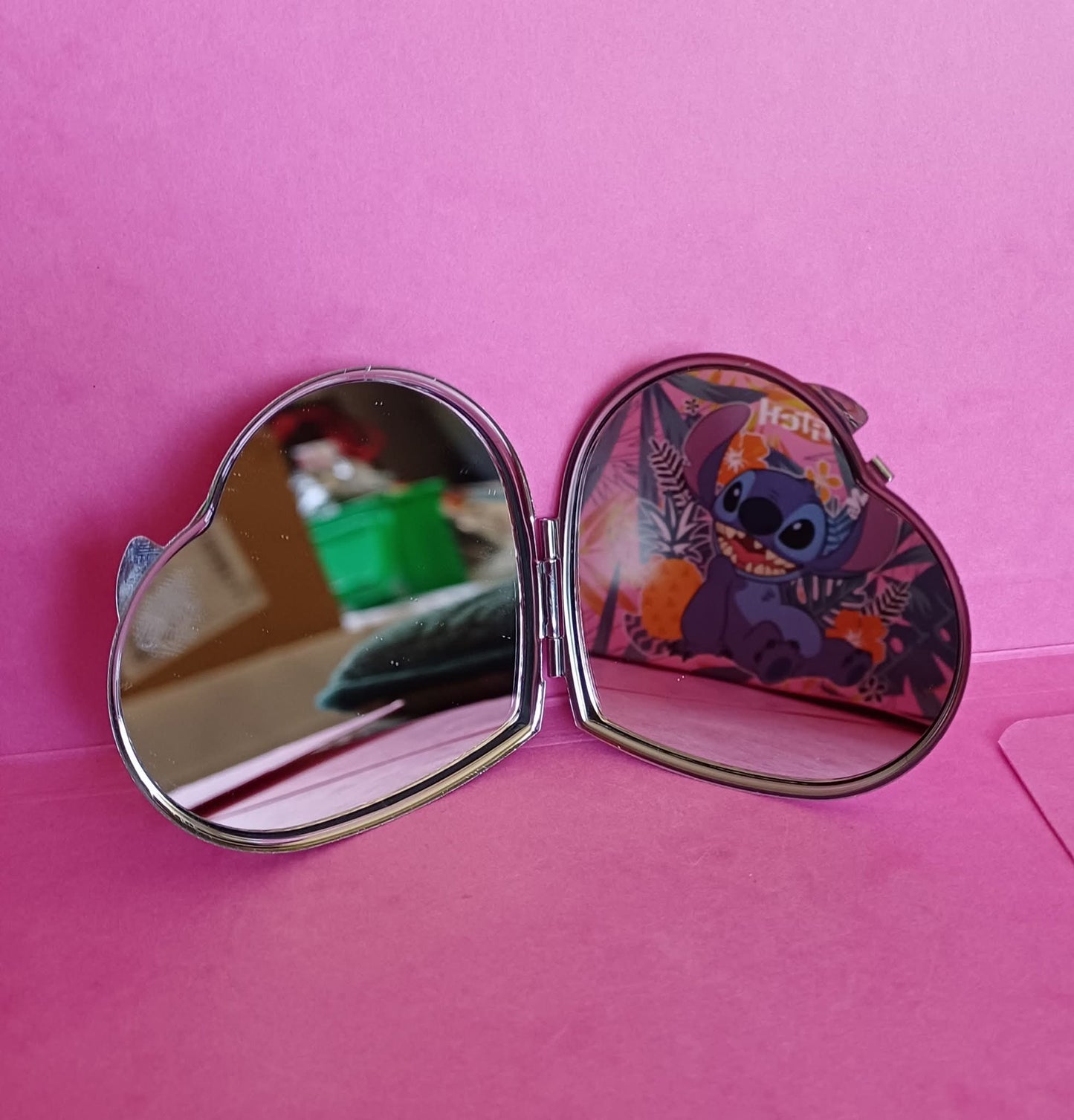 Miroir de poche Père Noël et Mère Noël